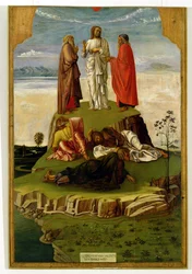 Verklärung Christi auf dem Berg Tabor, 1455-60